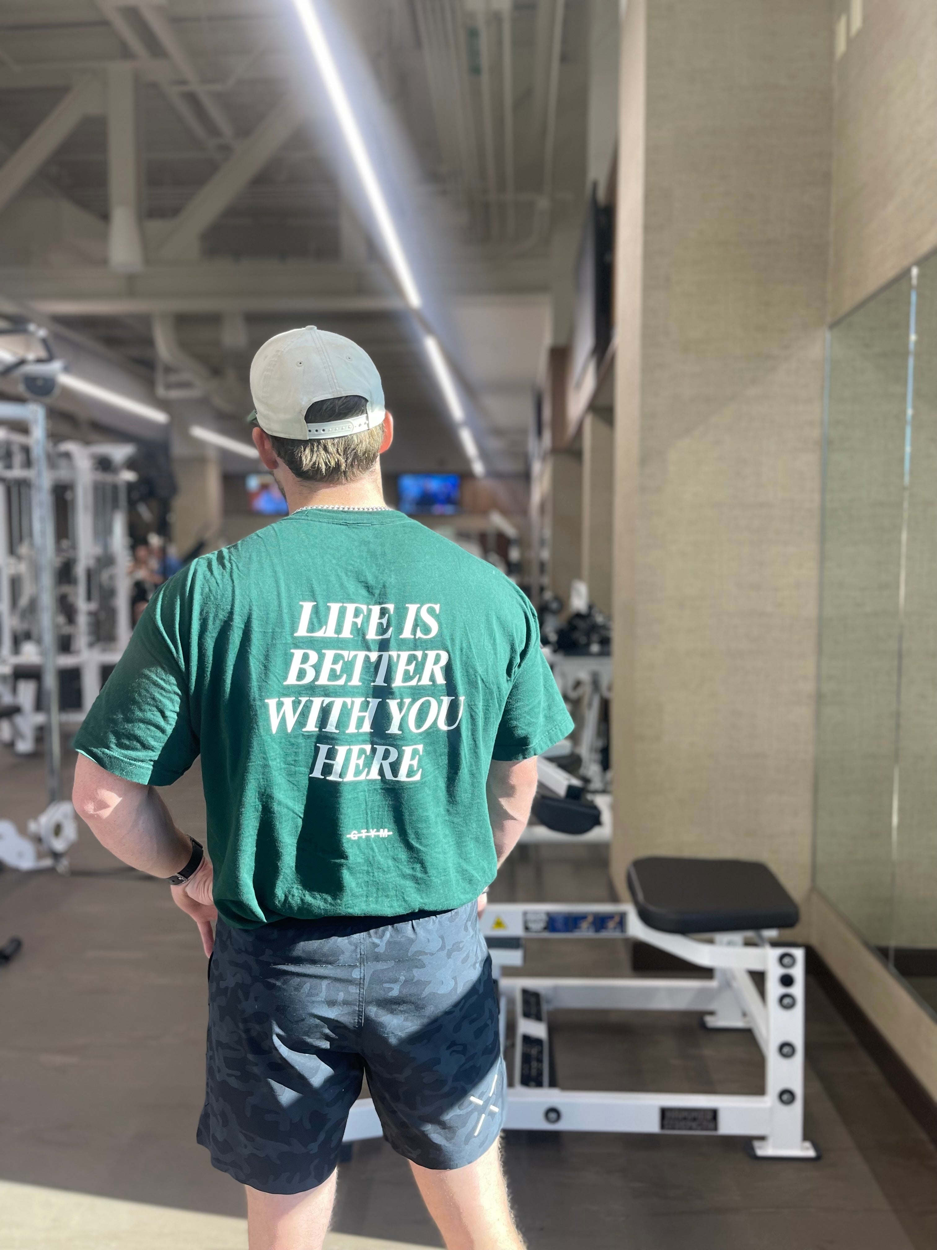 Life Is Better With You Here, Staple Tee